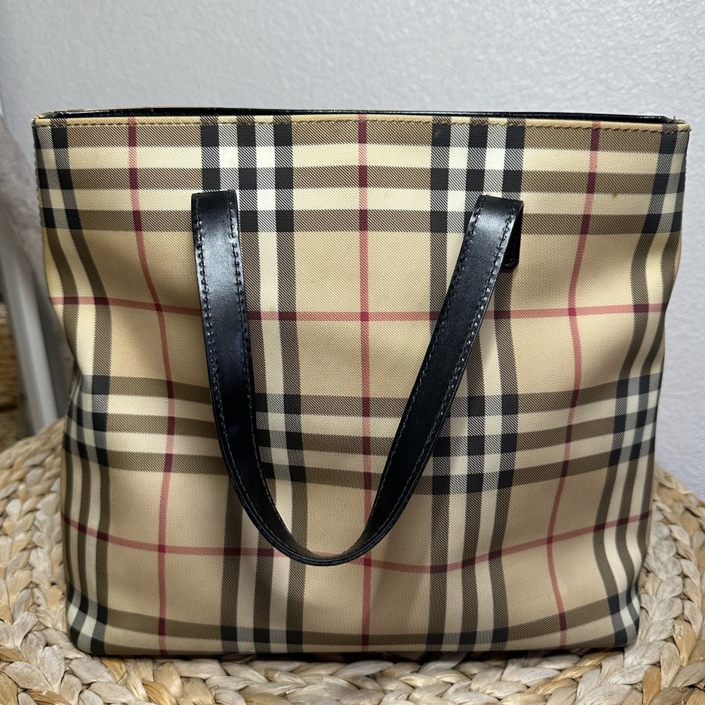 Burberry Nova Check Tote Bag - Vintage